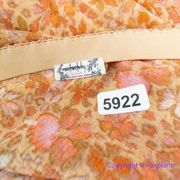 New! Free People Romance Me Floral Print Maxi‎ Half Slip Skirt , size M - Picture 13 of 16